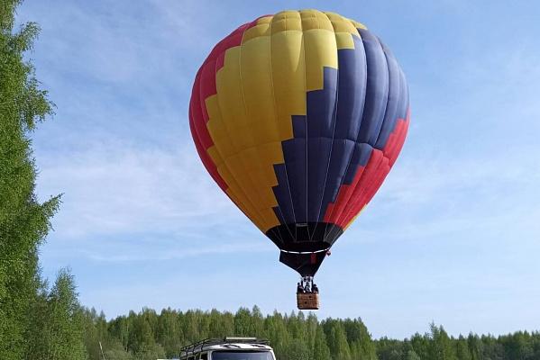 Полет на воздушном шаре в Санкт-Петербурге